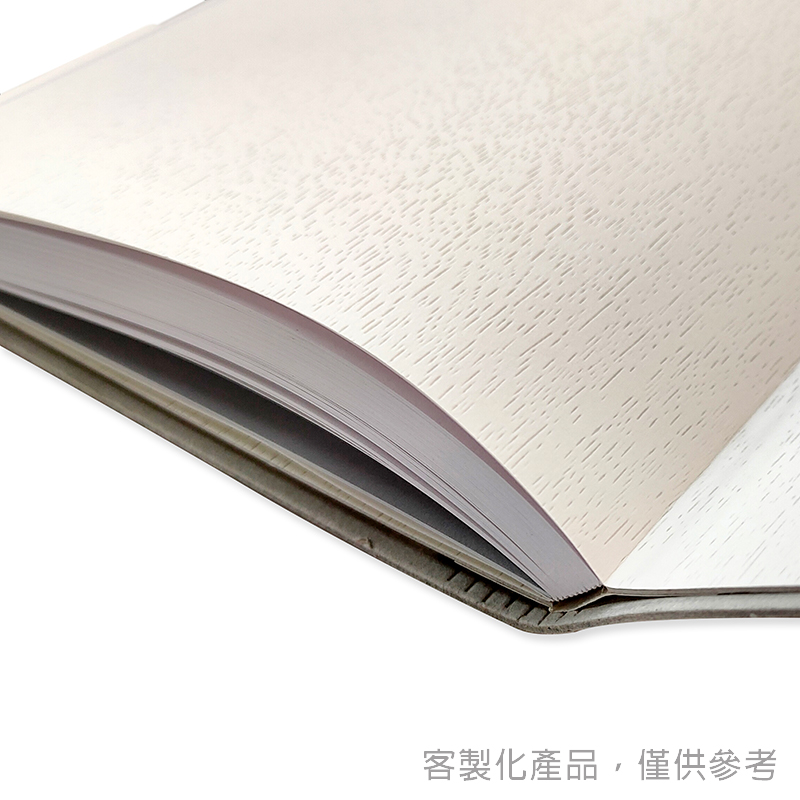 縫線筆記本_國內知名大學客製化清水模封面縫線筆記本