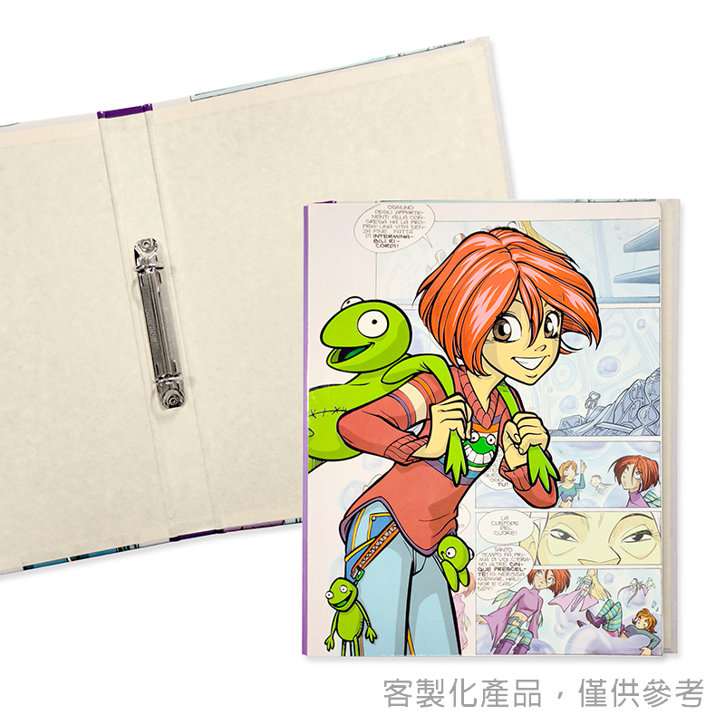 2孔精裝文件夾_客製