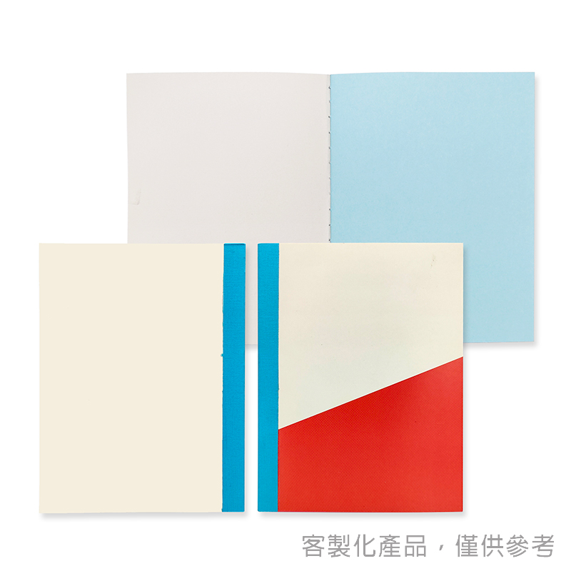 車線筆記本_客製化書背條車線筆記本