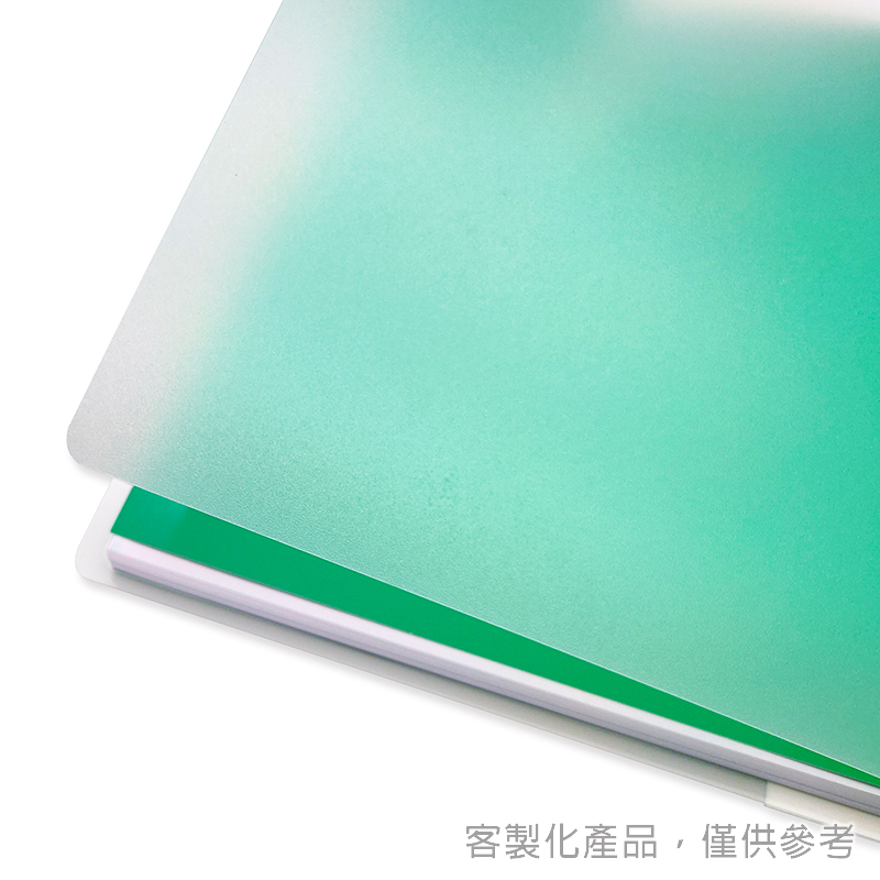 線圈筆記本_客製化PP封面雙線圈右翻筆記本