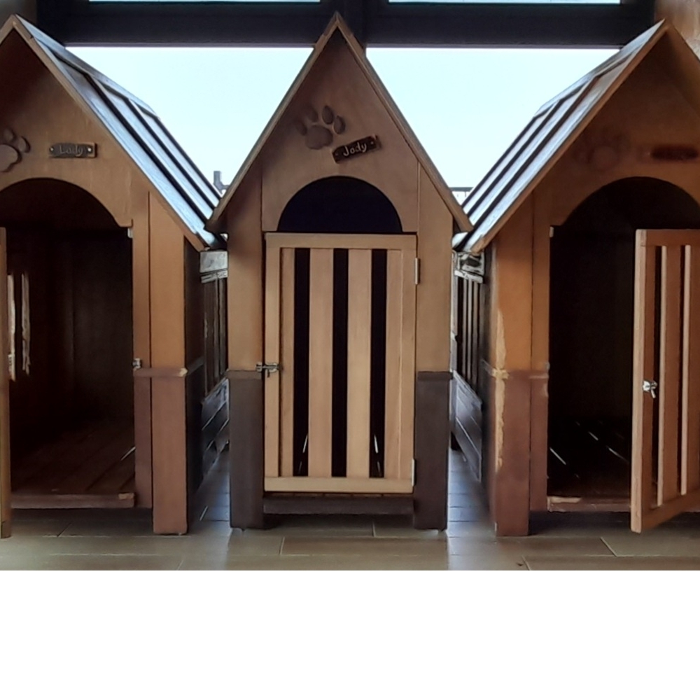 巨型貴賓的狗屋，可專屬空間打造。
