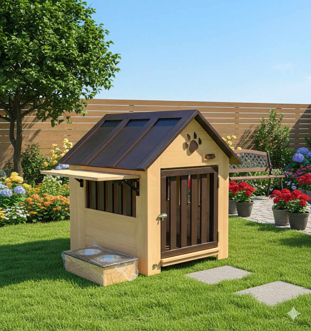 台灣犬的最好狗屋-狗屋設計