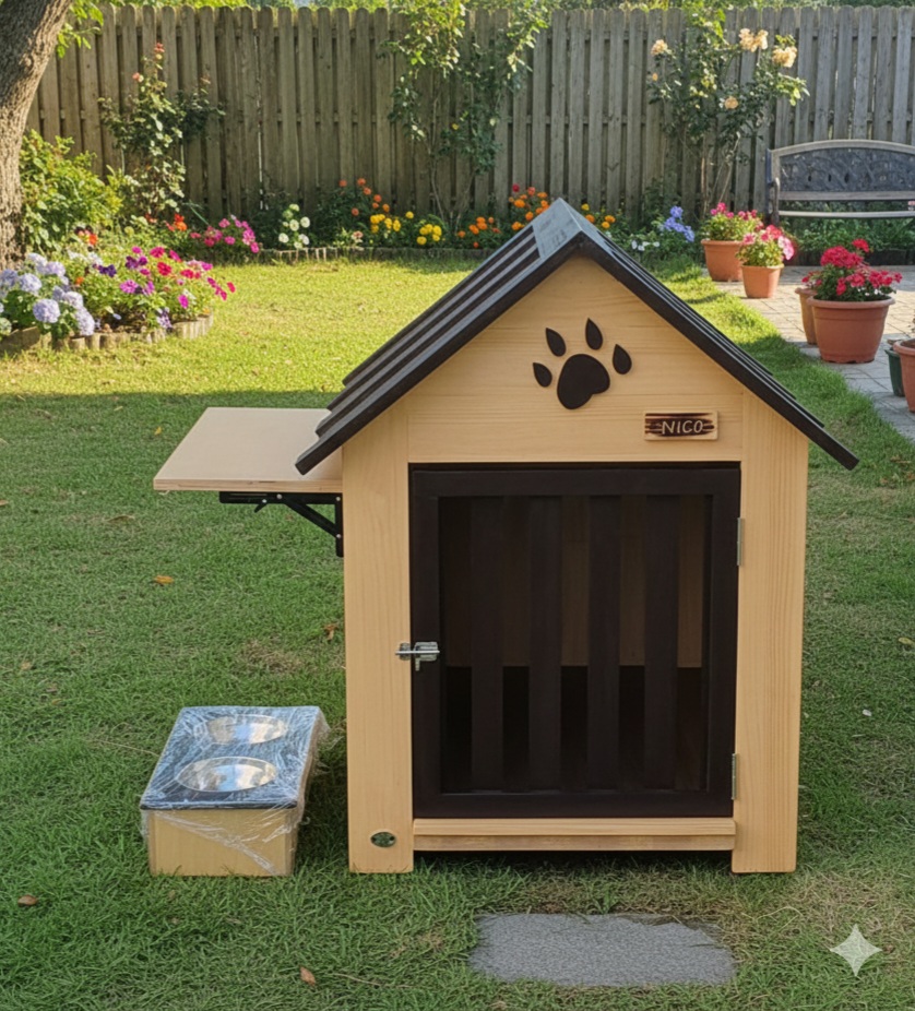 台灣犬的最好狗屋-狗屋設計
