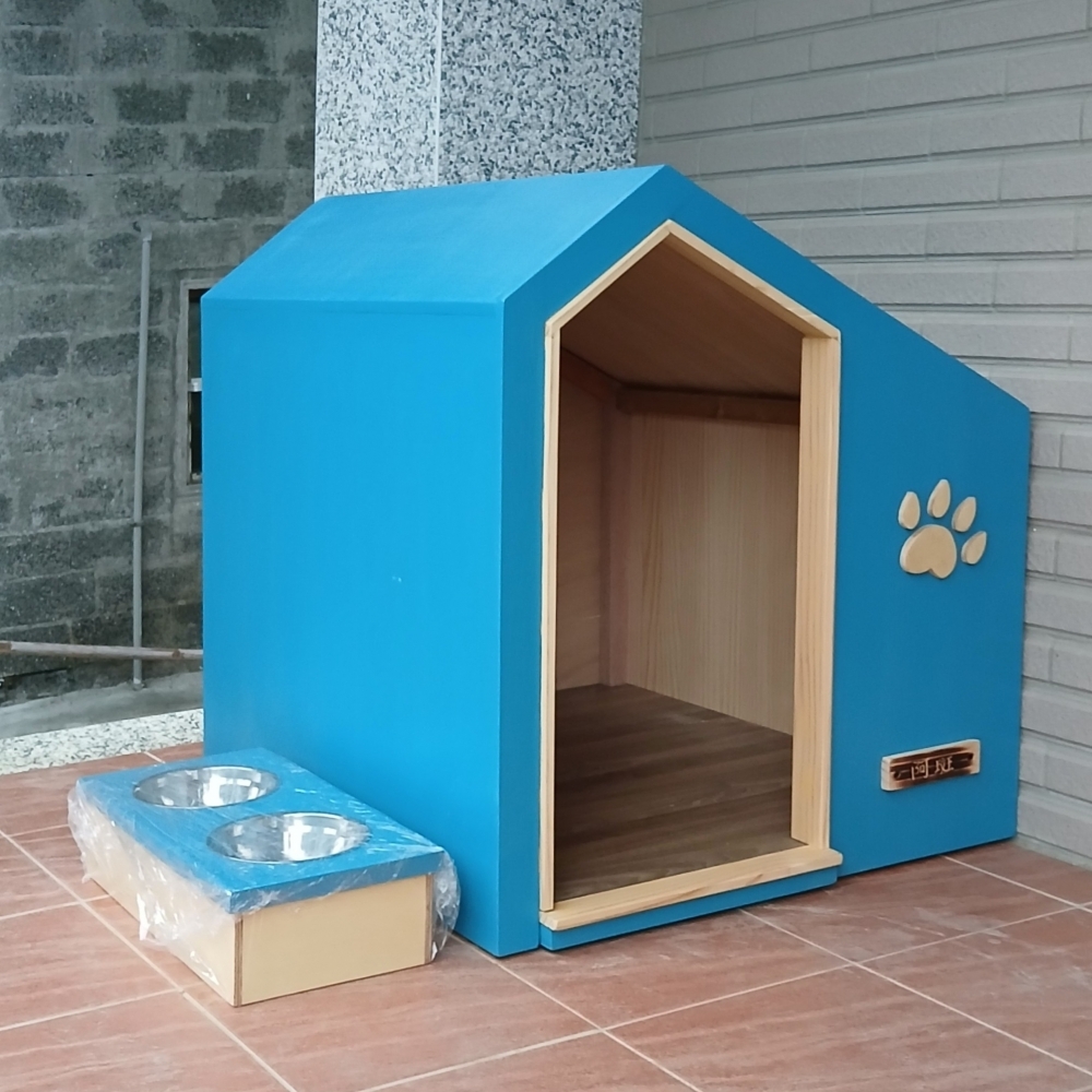 有設計感的狗屋子-狗屋製作