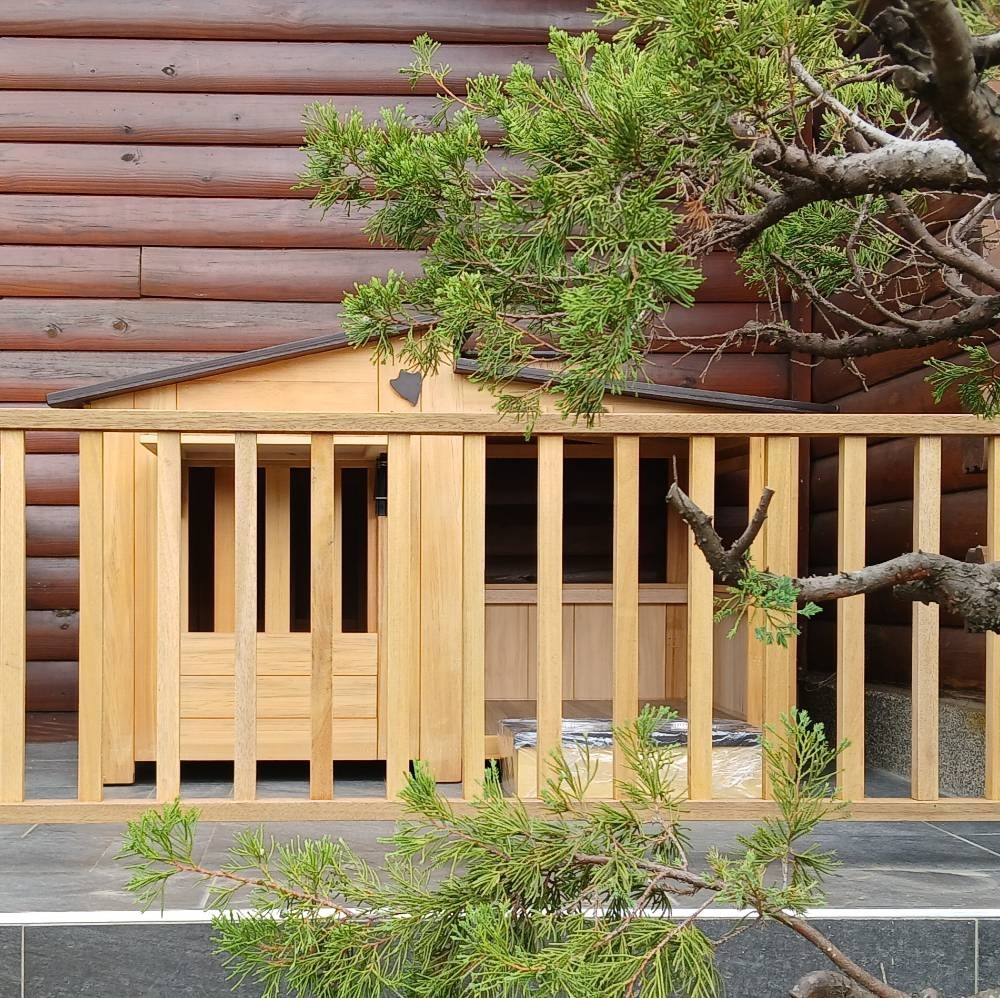 寵物屋加院子設計-客製化狗屋