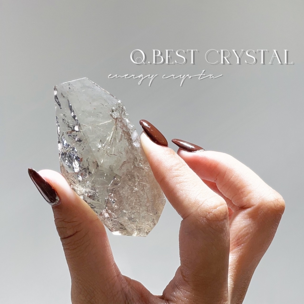 異象水晶-黃幽靈礦石