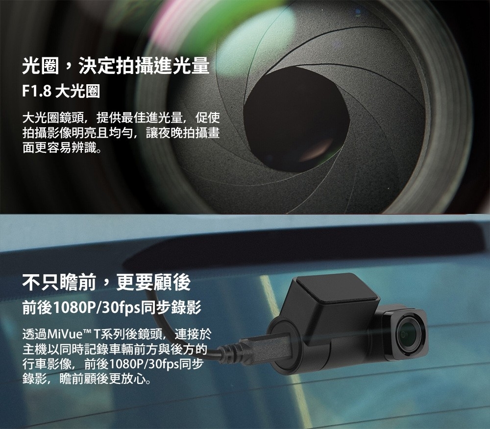 Mio C588T -前後雙鏡頭行車紀錄器 MIO所有型號都可以詢問!! 