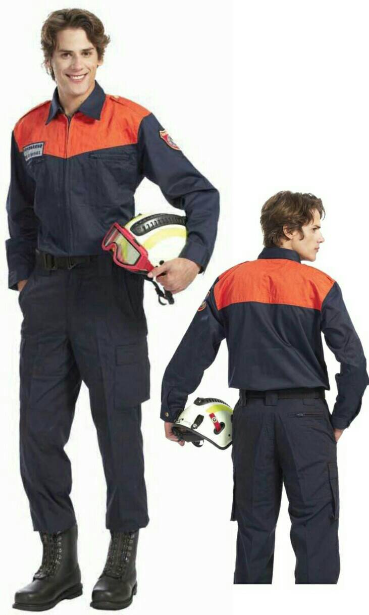 【受注生産品】 救助服-(接色/素色)-榮格服裝-消防服訂製,高雄消防服訂製 パンツ