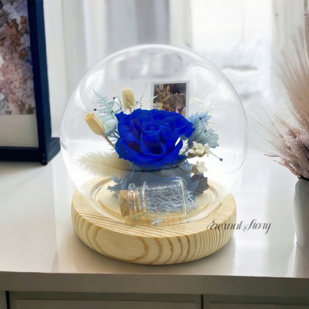 永生花回憶心球