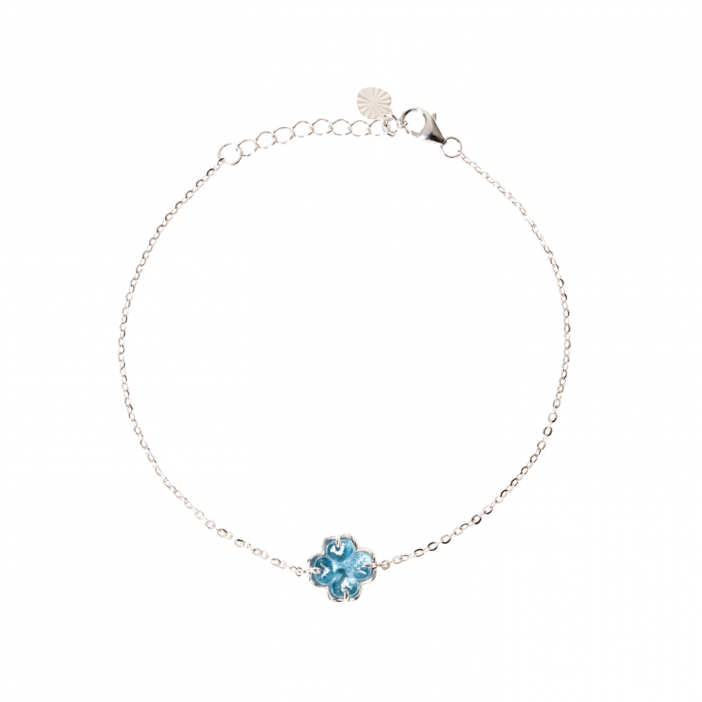 手環｜14K迷你幸運草手鍊BC25006