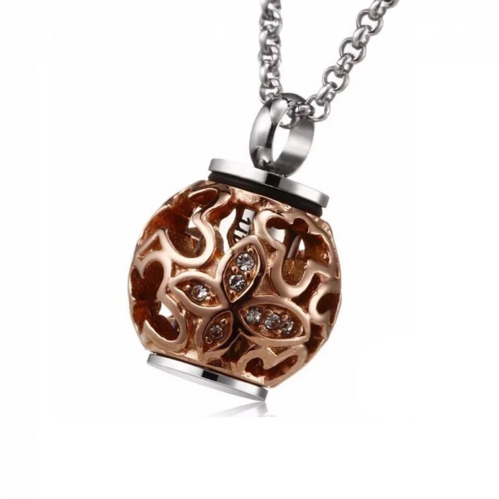 項鍊｜蝴蝶花球