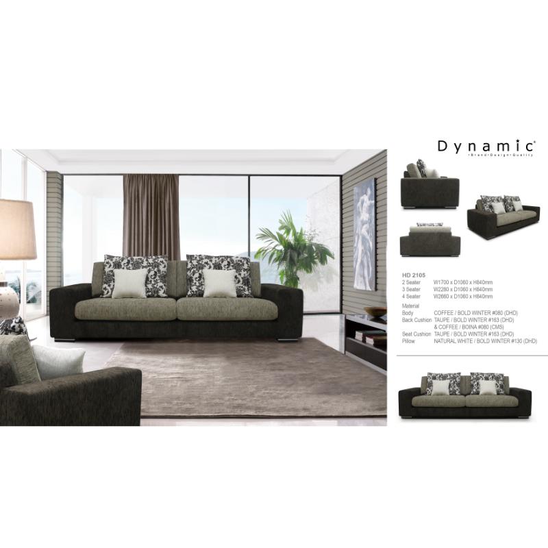 DYNAMIC Fabric Sofa HD 2105 沙發/組合沙發