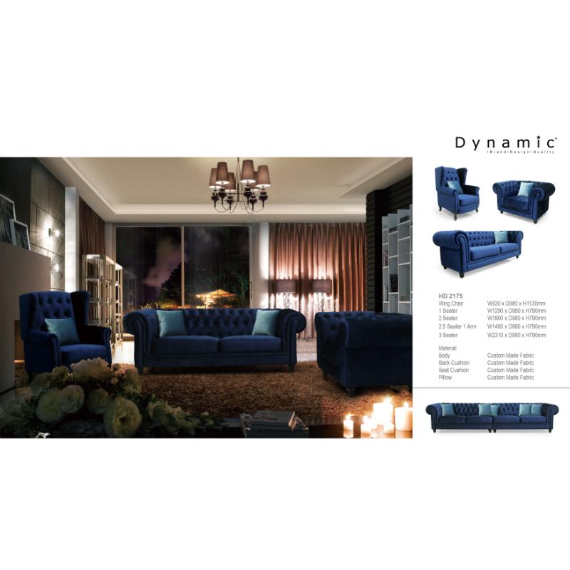 DYNAMIC Fabric Sofa HD 2175 (Custom Made) 沙發/組合沙發