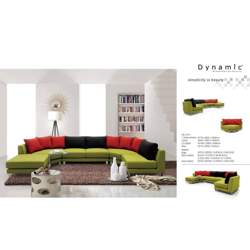 DYNAMIC Fabric Sofa HD 2179 沙發/組合沙發