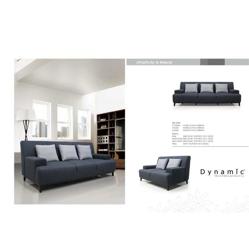 DYNAMIC Fabric Sofa HD 2181 沙發/組合沙發