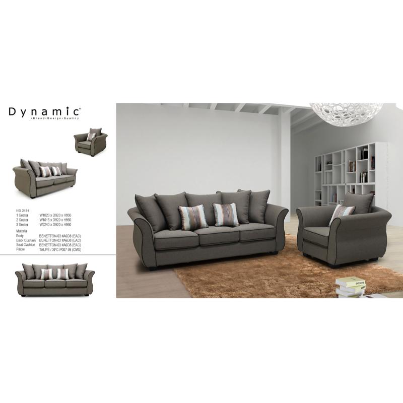 DYNAMIC Fabric Sofa HD 2191 沙發/組合沙發