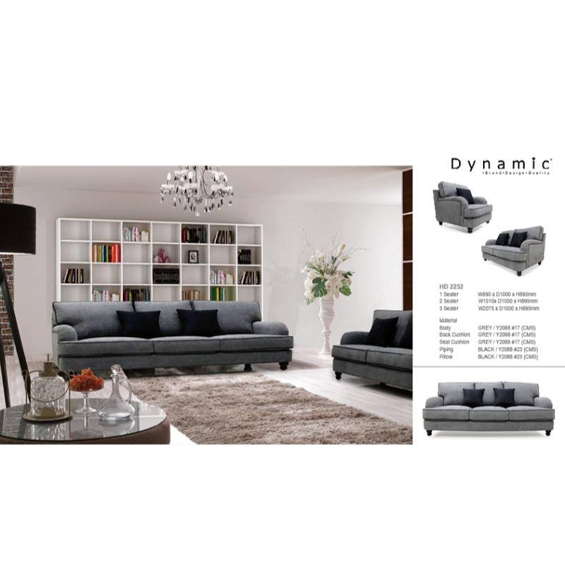DYNAMIC Fabric Sofa HD 2252 沙發/組合沙發