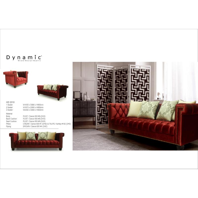 DYNAMIC Fabric Sofa HD 2310 沙發/組合沙發
