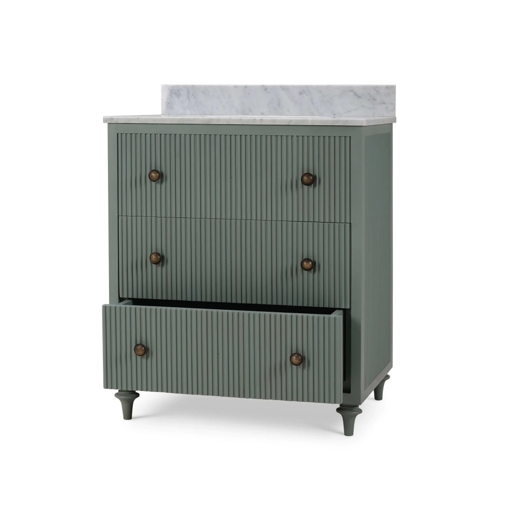 Kraton Single Vanity w/ Sink & Marble Top 28410 洗手台/洗面盆/雙糟