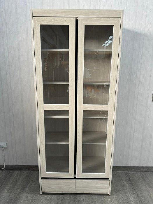 LC501DG*新白榆木上下書櫃