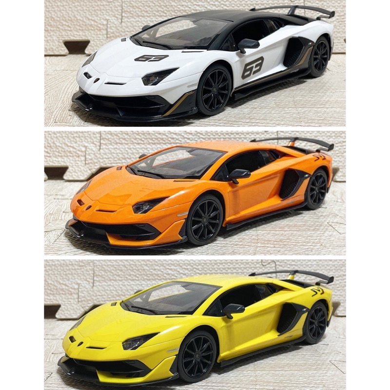 紙箱-現貨 1/14 藍寶堅尼 大牛 Aventador SVJ SV 仿真 正版遙控車 玩具車 收藏車 遙控模型專賣店