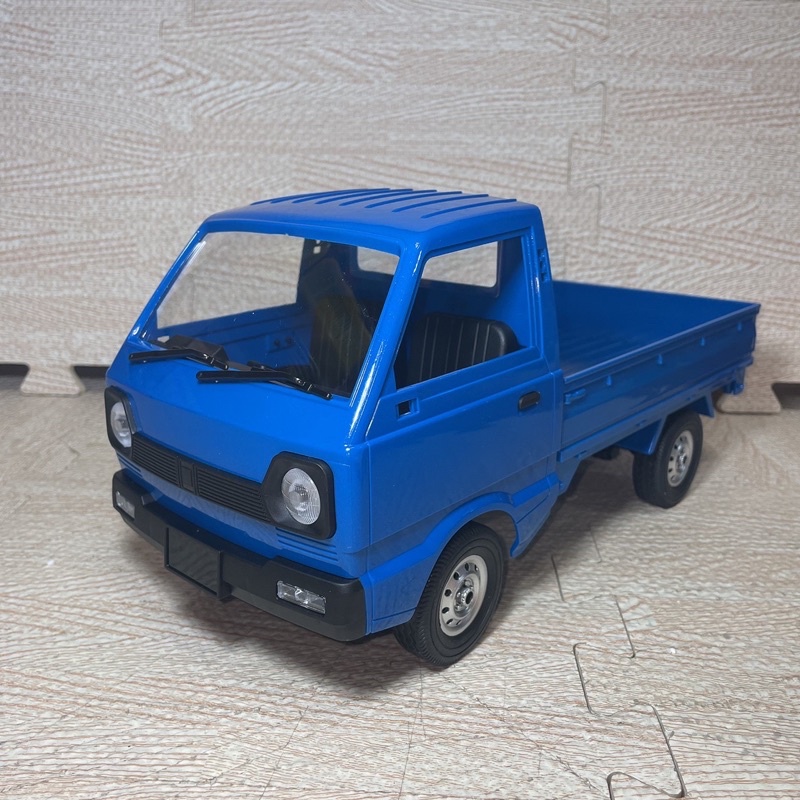 1/10 台灣貨車藍色-現貨 實拍WPL D12 頑皮龍 D12 mini 迷你龍 小貨卡 小貨車 得利卡 遙控車