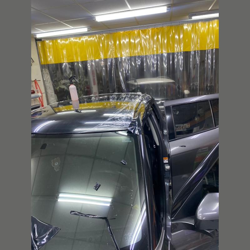 汽車屋頂黑化，客製化彩貼