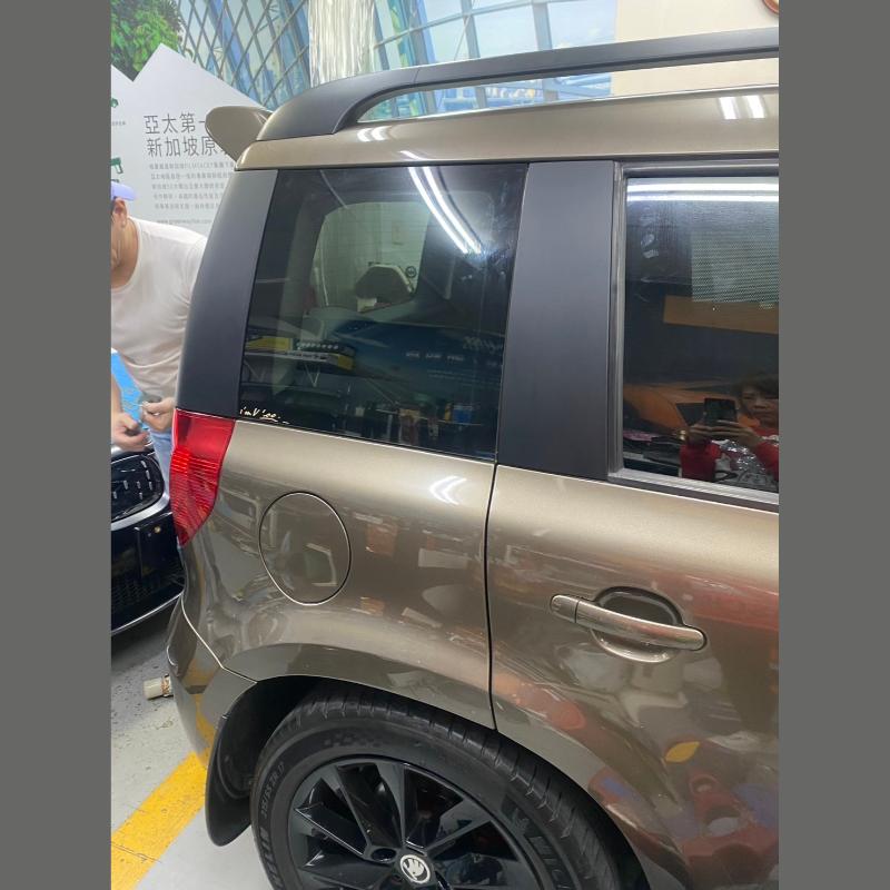 汽車屋頂黑化，客製化