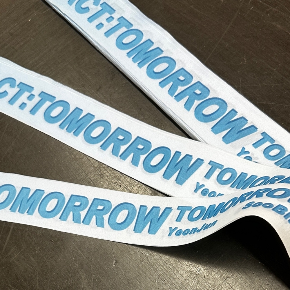 【客製化演唱會應援】熱轉印應援飄帶/手幅 |