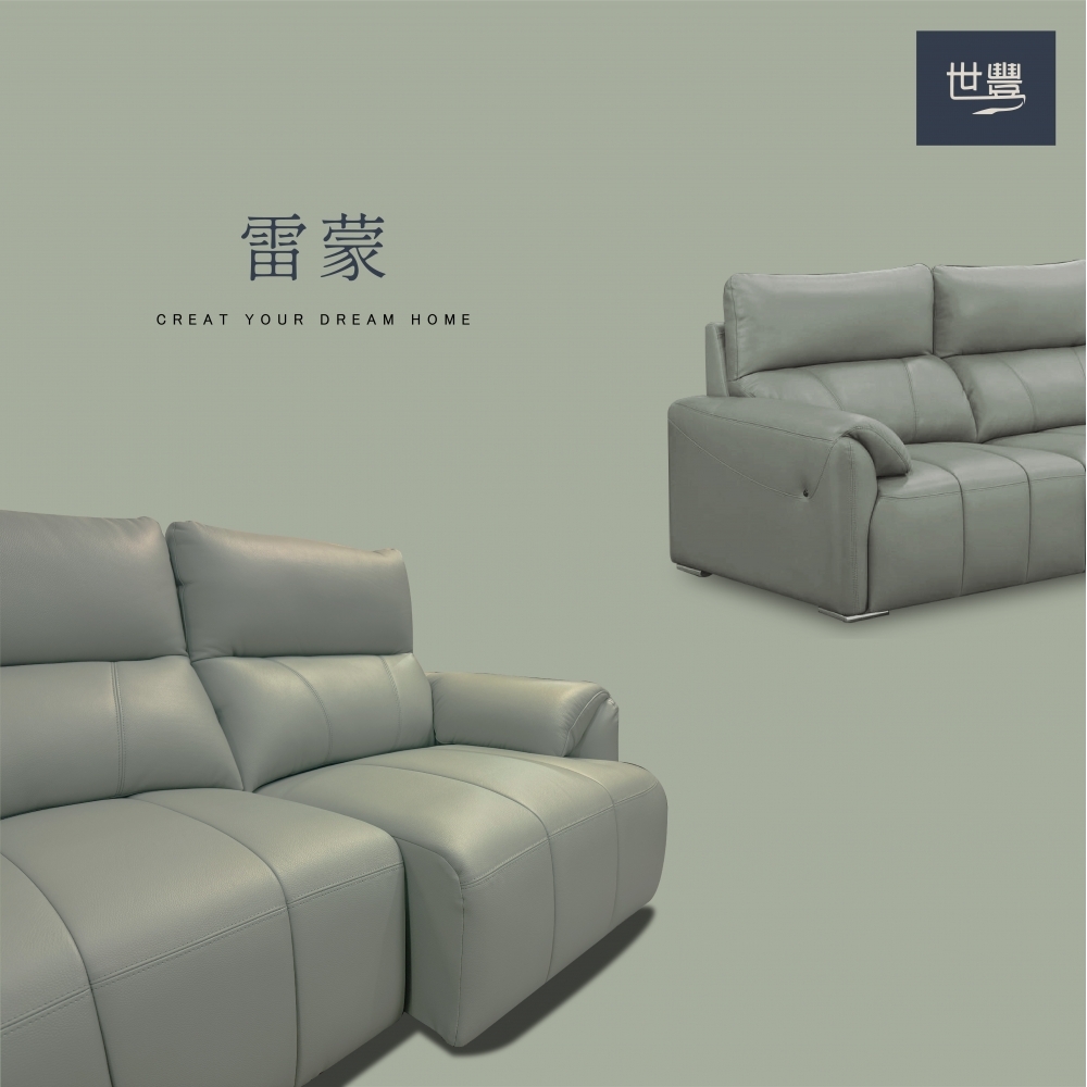 雷蒙 Sofa 牛皮沙發_台中沙發工廠