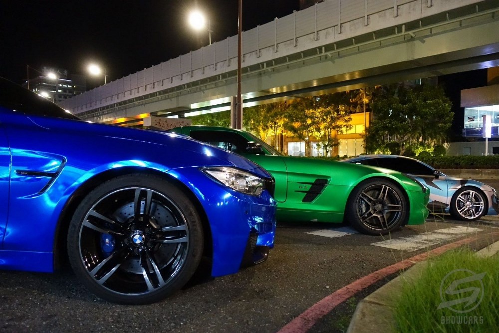 Mclaren 650S Spider 全車電鍍藍色包膜