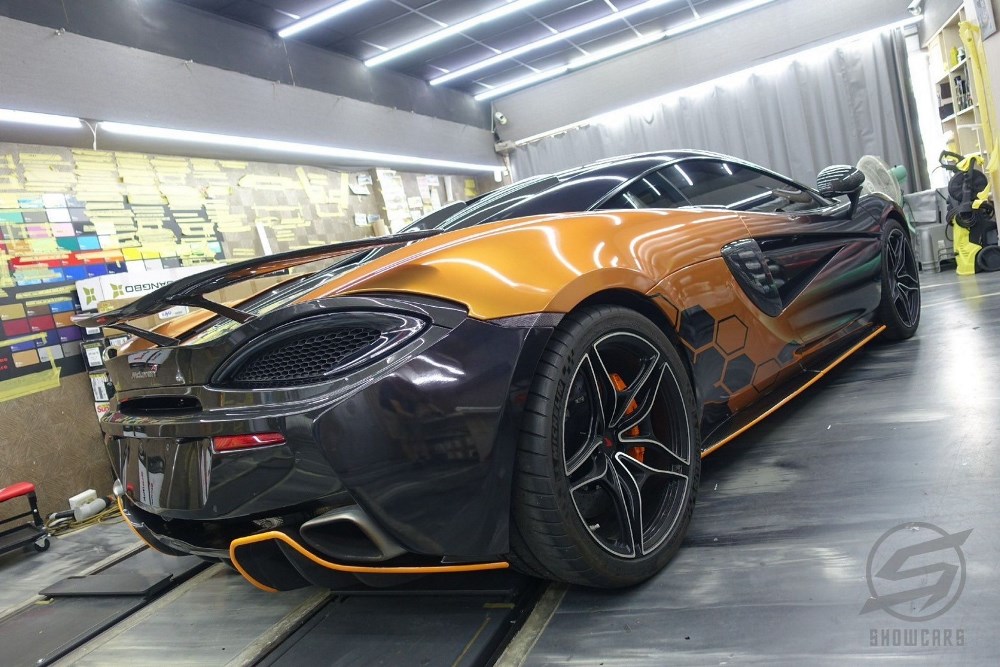 Mclaren 570S全車漸層彩貼包膜