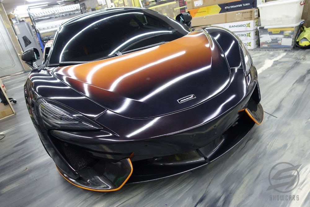 Mclaren 570S全車漸層彩貼包膜
