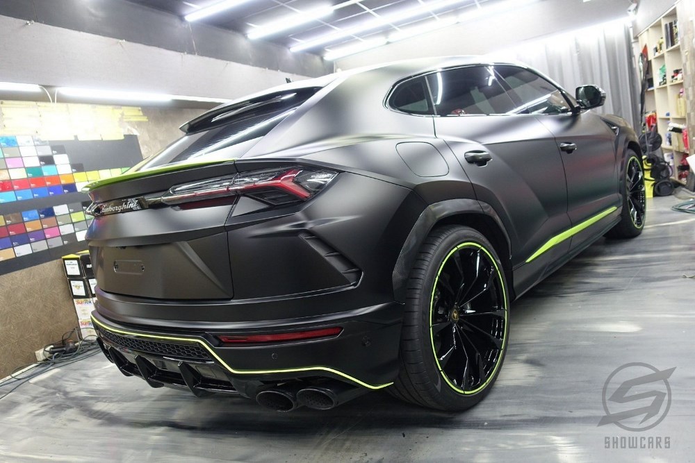 Lamborghini Urus 全車霧面透明保護膜包膜（消光犀牛皮）