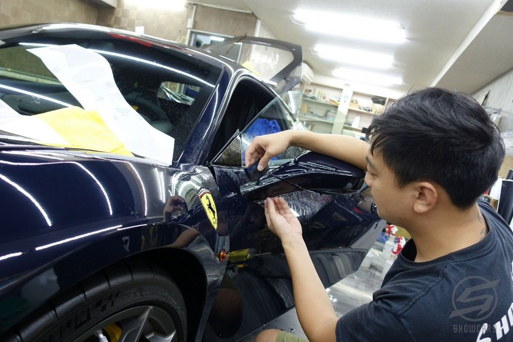 Ferrari F488 Pista 全車透明保護膜包膜（犀牛皮）