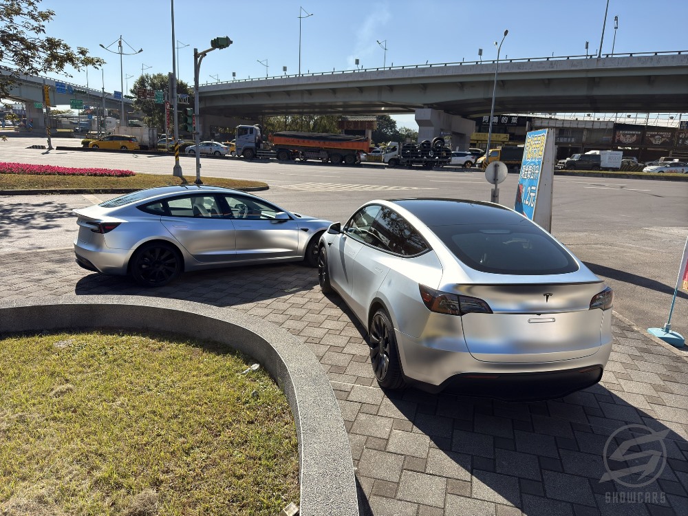 特斯拉  Tesla   Model Y  / Model 3 全車改色貼膜 