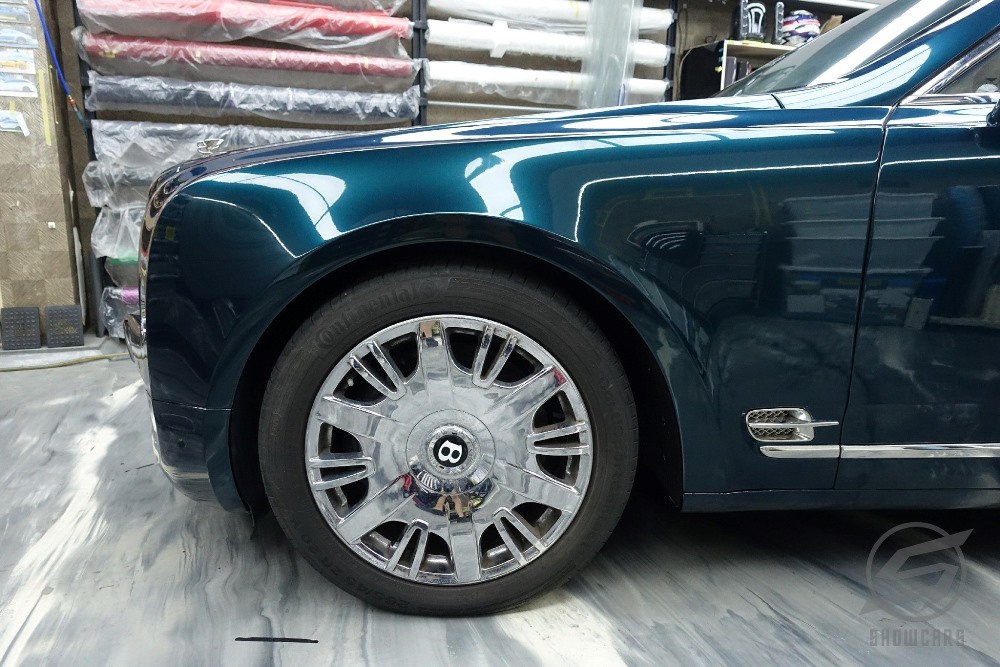 Bentley Mulsanne 全車改色貼膜 