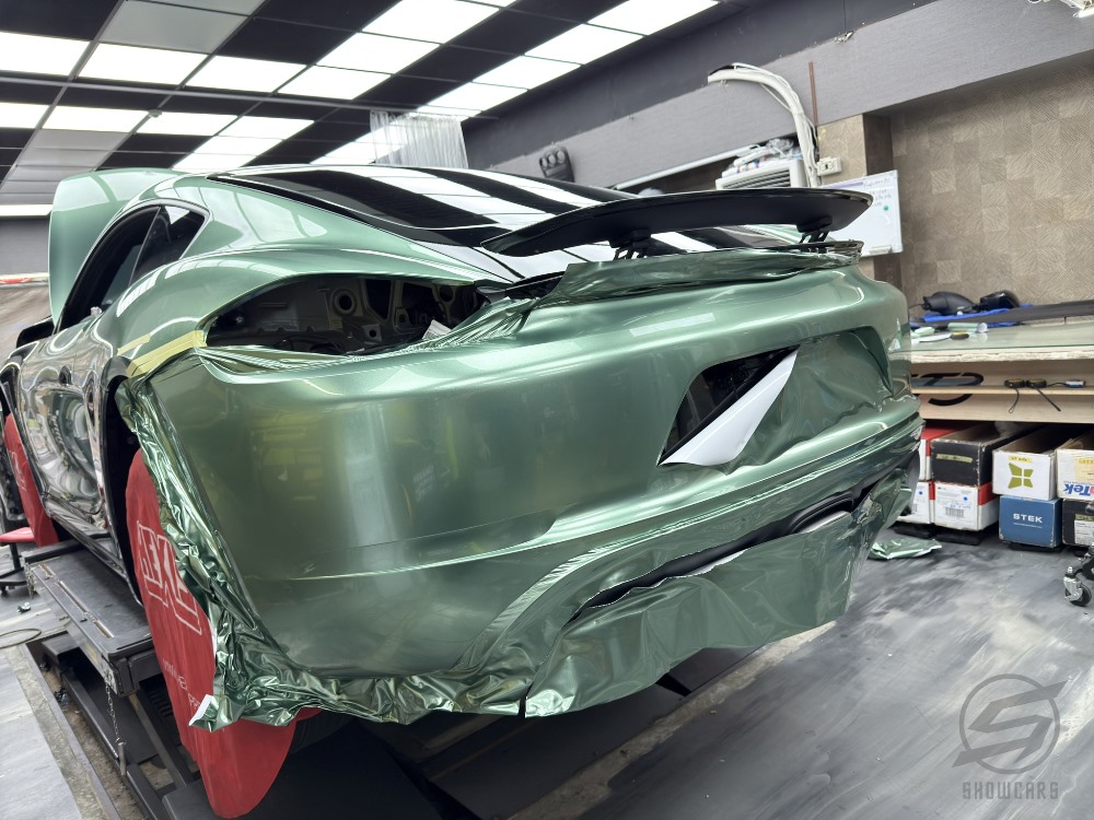 Porsche Cayman  ( 718 )    全車改色貼膜 