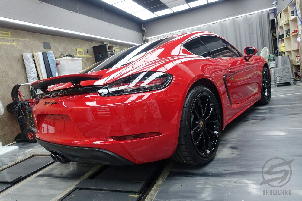 Porsche Cayman  ( 718 ) 全車透明保護膜貼膜 『犀牛皮』
