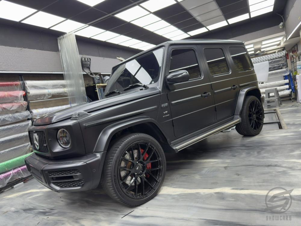 Mercedes-AMG G63 （W464）全車亮面犀牛皮撕除換貼霧面犀牛皮