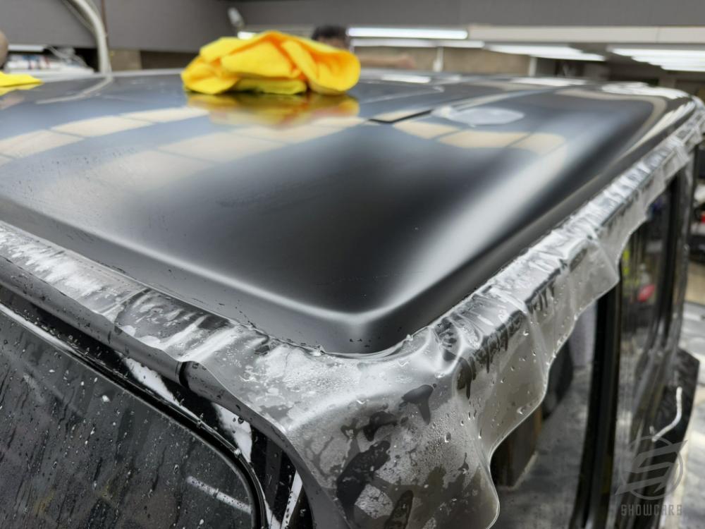 Mercedes-AMG G63 （W464）全車亮面犀牛皮撕除換貼霧面犀牛皮