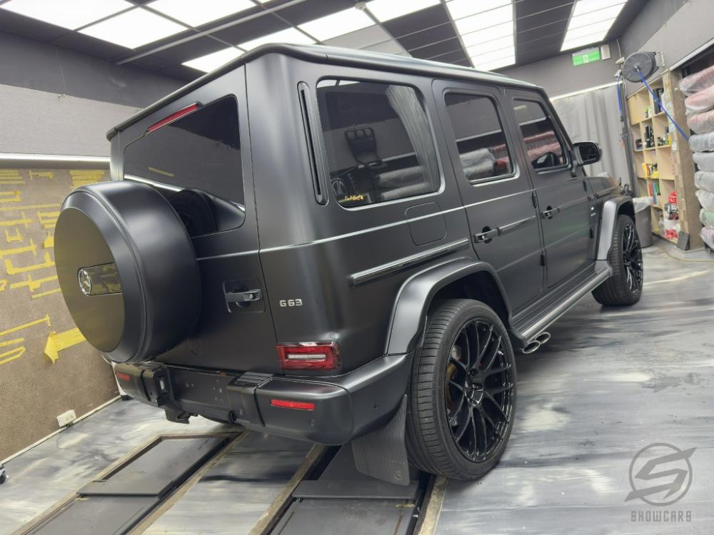 Mercedes-AMG G63 （W464）全車亮面犀牛皮撕除換貼霧面犀牛皮