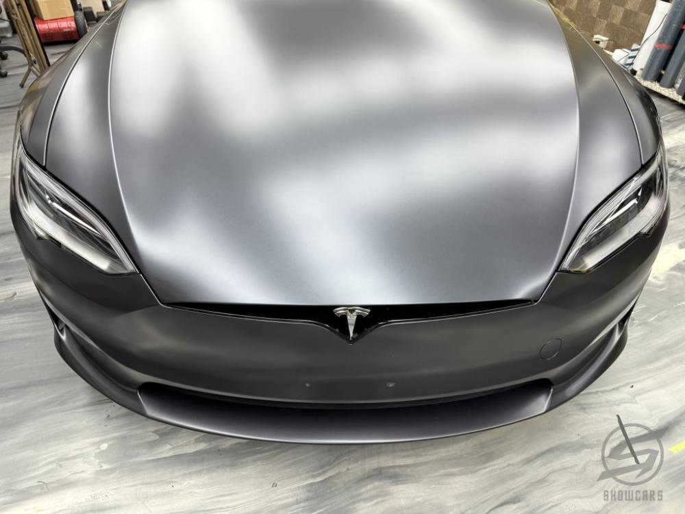 Tesla   Model S 全車霧面透明保護膜貼膜 『消光犀牛皮』