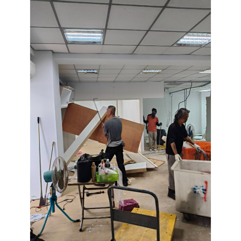 新北市樹林-新加坡工業區-拆除設備工程及莊湖拆除/新北拆除裝潢