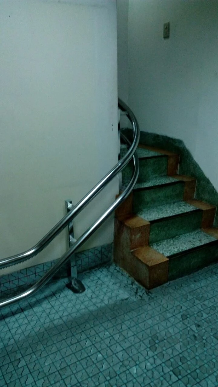 台中梅亭街樓梯升降椅安裝