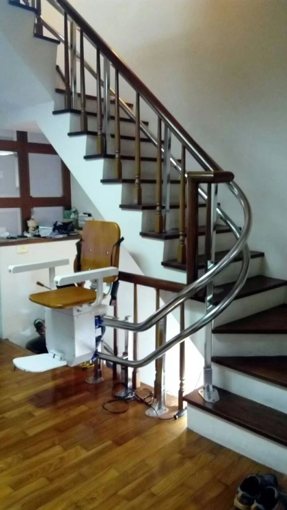 台中龍井樓梯升降椅安裝