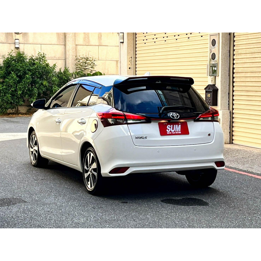 2019 Yaris s 1.5 白