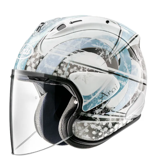ARAI VZ-RAM Snow Dome 藍雪花