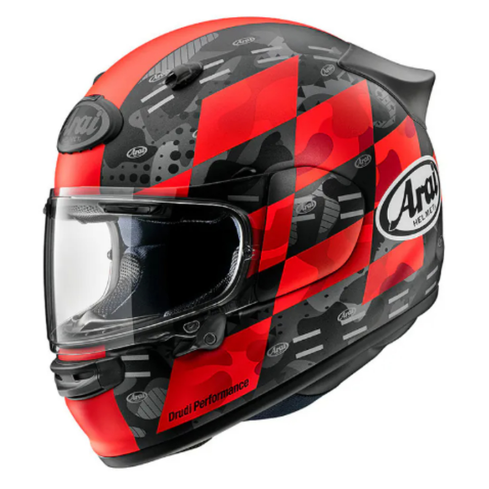 ARAI Astro-GX CHECKER-紅