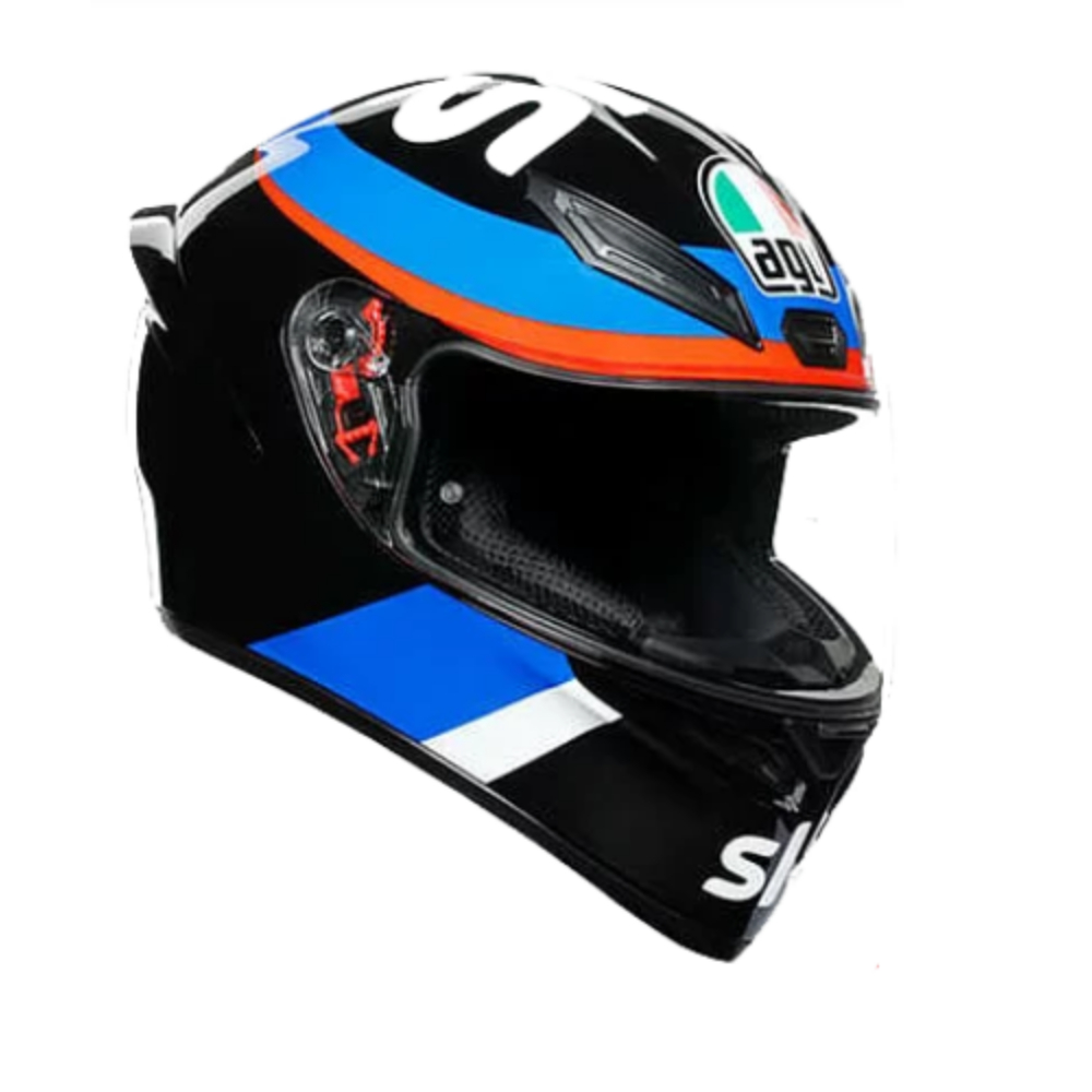 AGV K1 VR46 Sky Racing Team 黑/紅